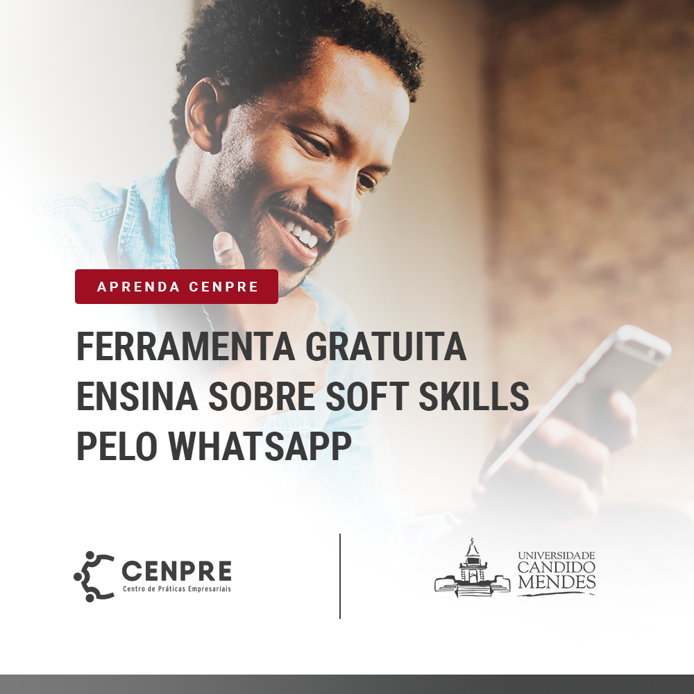 Ferramenta gratuita ensina sobre soft skills pelo WhatsApp